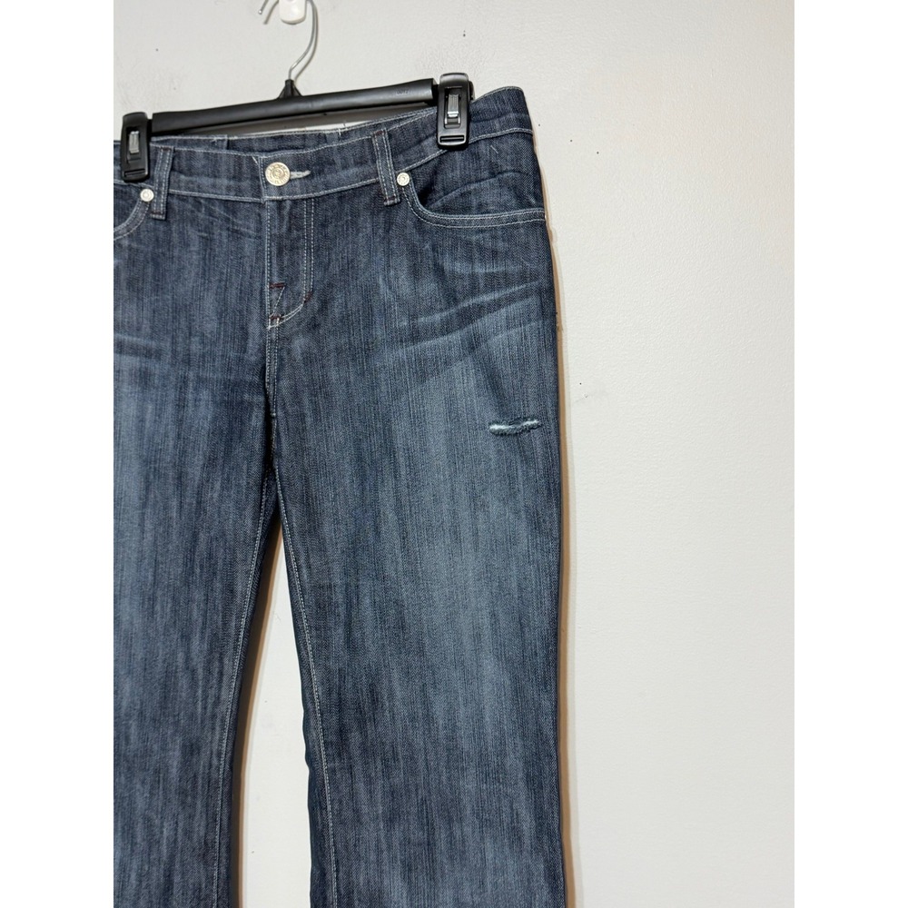 Rock & Republic Y2K Flare Jeans Womens Size 29 Indie Sleaze Vintage Denim - Picture 6 of 8